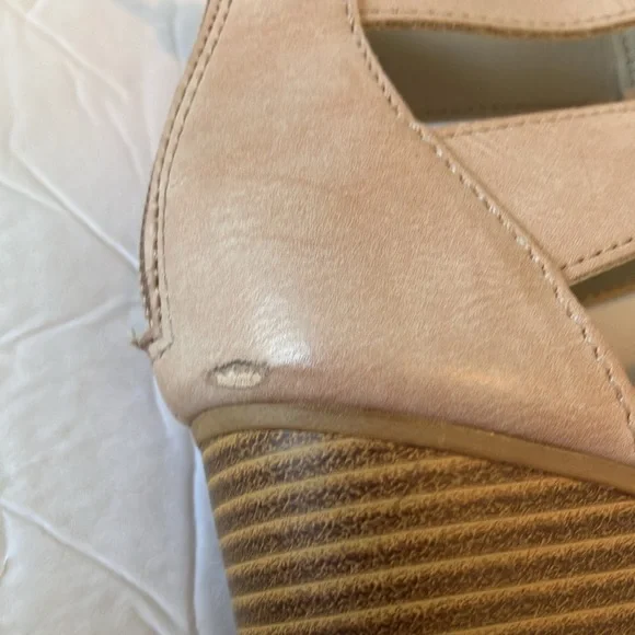 Rampage Valerie ankle blush heel shoes Sz 7M - Picture 8 of 10